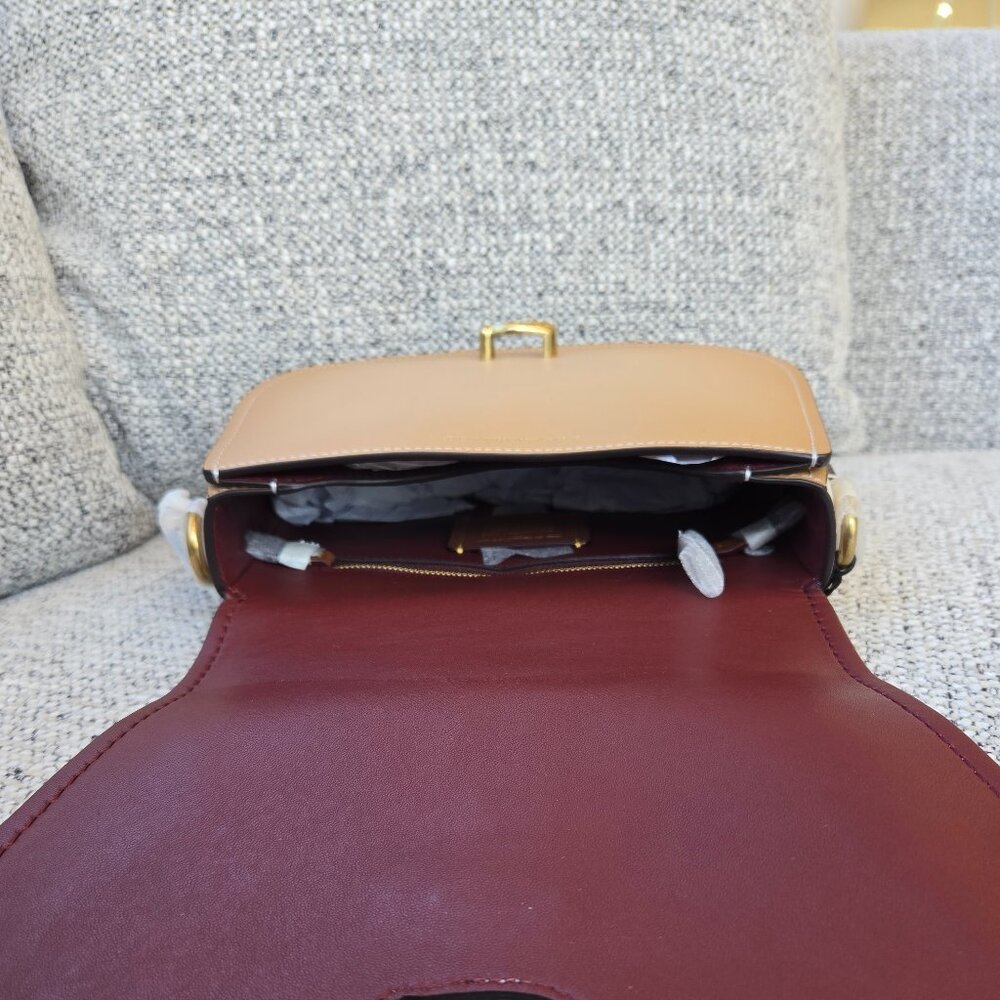 Coach Saddle Bag 23 Colorblock - Picture 9 of 16